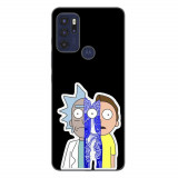 Husa compatibila cu Motorola Moto G60S Silicon Gel Tpu Model Rick And Morty Connected