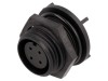 Conector Circular Mama IP68 BULGIN 4 Pini Soclu PX0413/04S/PC Tensiune 125V Poliamida