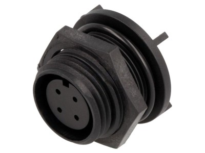 Conector circular mamă IP68 4 pini foto