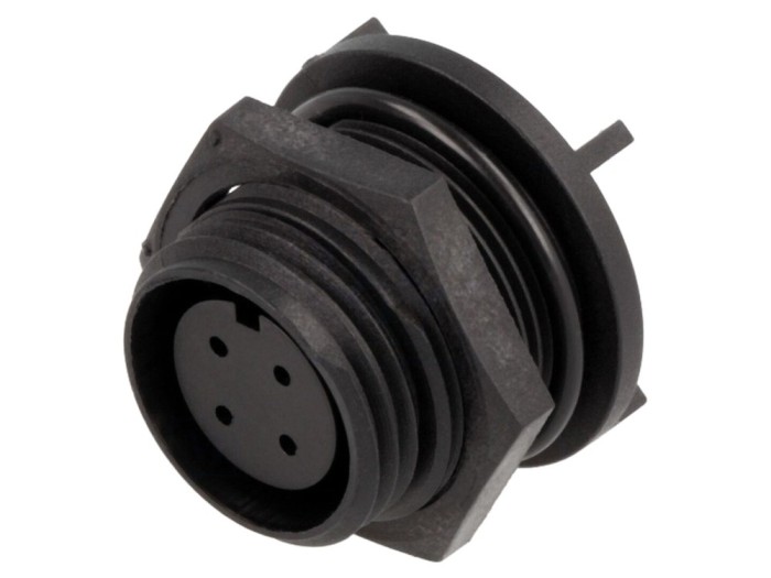 Conector circular mamă IP68 4 pini