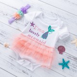 Body cu tulle - Mermaid (Marime Disponibila: 9-12 luni (Marimea 20, Superbaby