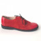 Pantofi din piele Oxford Pam Red, 37