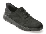 Pantofi sport SKECHERS negri, GARZA, din material textil