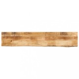 vidaXL Blat de masă margine naturală, 180x40x2,5 cm, lemn masiv mango