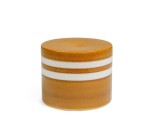 Cumpara ieftin Masuta cafea ceramica maro alba Zalem &Oslash;42x34h