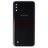 Capac Baterie Samsung Galaxy M10 M105 Negru + Geam Camera Butoane Laterale