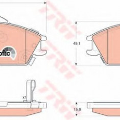 Set placute frana,frana disc HYUNDAI ACCENT II limuzina (LC) (1999 - 2006) TRW GDB3331