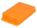 Carcasă Universală ABS Portocalie 70.6mm x 105mm x 20.5mm