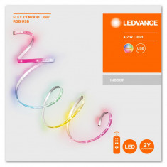 Banda LED RGB pentru TV Ledvance FLEX MOOD LIGHT, 4.2W, 5V, 50 lm, lumina