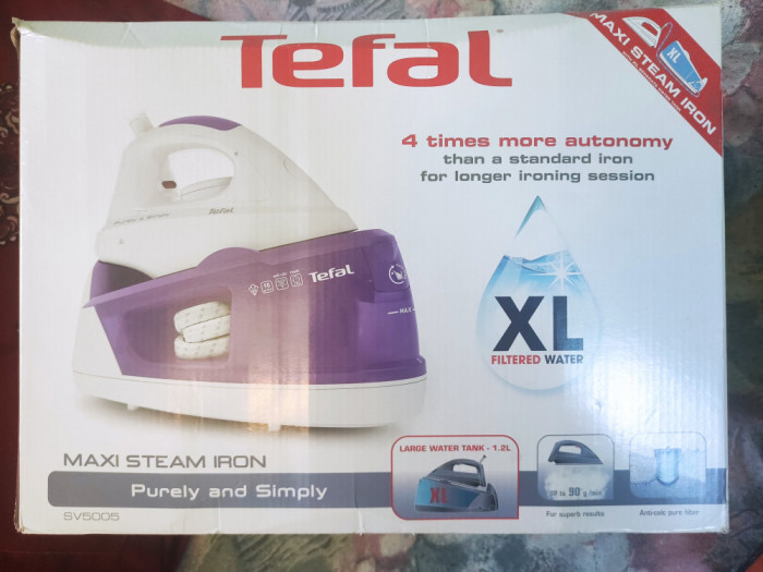 Vand statie de calcat Tefal sv 5005