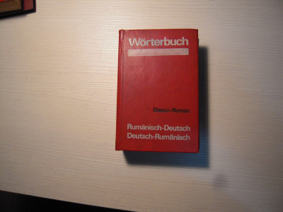 Dictionar Roman-German/German-Roman (Maria Iliescu, Alexandru Roman), 1972 foto