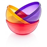 Set 3 boluri colorate BabyJem BPA Free, 6+ luni, plastic non-toxic