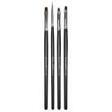 Cumpara ieftin Set 4 Pensule SensoPRO Milano Manichiura Unghii False
