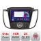 Navigatie Ford Kuga 2015-2020 SYNC2 si SYNC3 Android Octa Core Ecran 2K QLED GPS 4G 4+32GB 360 KIT-kuga+EDT-E409-2K CarStore Technology