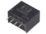 Convertor DC-DC 2W 5V la 3,3V 400mA SIP 70kHz
