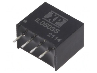 Convertor DC-DC 2W 5V la 3,3V 400mA SIP 70kHz foto