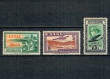 Grecia 1933 - Posta Aeriana, serie neștampilata incompleta, cu sarniere