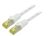 Patch Cord Goobay S/FTP Cat 6a RJ45 Cu Litat 69451 - Cablu Rețea Performant
