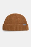 Butter Goods caciula Wharfie Beanie culoarea maro, din tesatura neteda, BG243810