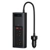 Invertor pentru Masina USB, Type-C, CN/EU, 220V, 150W - Baseus (CRNBQ-A01) - Black