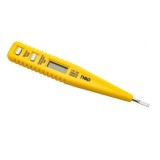 Cumpara ieftin Tester de tensiune, digital, 12-250V, lungime 127 mm, galben