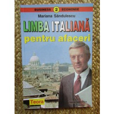 Mariana Sandulescu - Limba italiana pentru afaceri