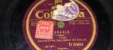 placa pt. gramofon / patefon - COLUMBIA- CREOLA - tango LA PRINCIPESSA DEL CIRCO