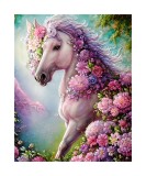 Cumpara ieftin Sticker decorativ, Cal, Roz, 85 cm, 6417ST, Oem