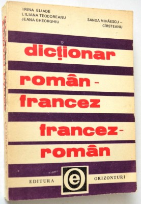 Dictionar roman francez / francez-roman foto