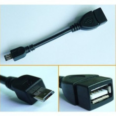 Cablu USB OTG (On The Go) foto