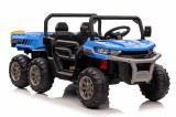 Cumpara ieftin UTV electric pentru 2 copii Kinderauto Farm Tractor 6x6 180W 12V PREMIUM, culoare Albastra
