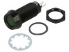 Lampă de control LED verde 12VDC &Oslash;12,7mm IP67