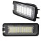 Set 2 lampi LED numar CANBUS fara eroare compatibile cu VW Passat B6 / B7 / CC, Golf 4 5 6 7, Up, Polo, Scirocco, Eos, Phaeton, Skoda Superb, Seat Alt