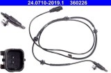 Senzor turatie roata Citroen C6; Peugeot 407, 407 Sw Motor 1.6 HDi, 1.6 HDi 110, 1.6 HDi 110, 1.8, 1.8, 1.8 16V, 1.8 16V, 2.0, 2.0, 2.0 16V, lungime