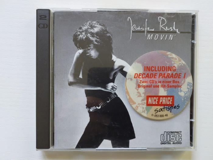 #CD- Jennifer Rush &ndash; Movin&#039; -Pop Rock, Ballad, Synth-pop