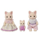 Figurine Sylvanian Families-Familia Pisicutelor Floral Trio