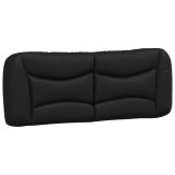 Cumpara ieftin Perna pentru tablie pat, Hvar, negru, 120 cm, piele artificiala