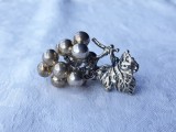Argint CIORCHINE STRUGURE splendid ORNAMENT in miniatura ITALIA exceptional, Ornamentale