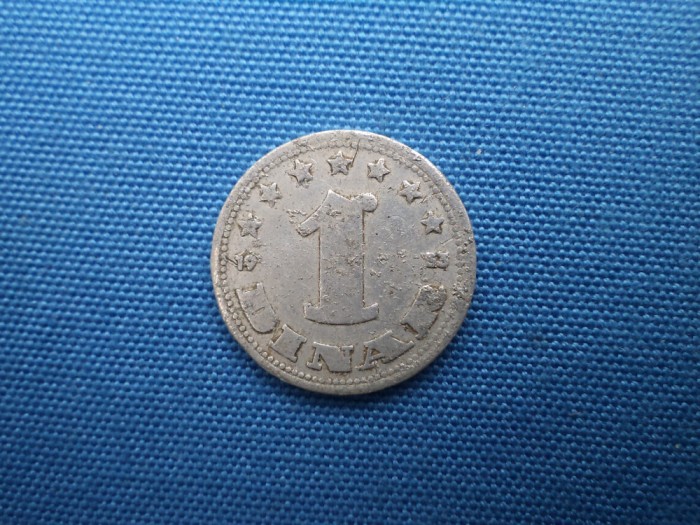 1 DINAR 1953 JUGOSLAVIA
