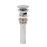 Scurgere Click-Clean Leziter pentru chiuveta cu revarsare, automata, durabila, aspect elegant
