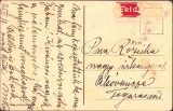 CP113 Carte poștală austro-ungară, 1918, cu ștampilă k.u.k. Spitalzug 26, circulată Veneția de Jos, Primul Război Mondial, Circulata, Printata
