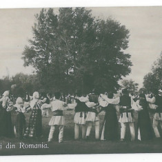 4402 - ETHNIC, HORA National Dance, Romania - old postcard - unused