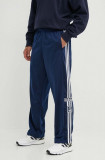 Adidas Originals pantaloni de trening Adibreak culoarea albastru marin, cu imprimeu, IY9922