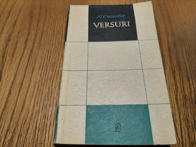 N. CREVEDIA (dedicatie-autograf) - Versuri - 1968, 282 p. foto