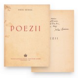 Mihai Beniuc, Poezii, 1943, cu dedicație pentru Geo Dumitrescu