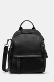 Answear Lab ghiozdan de piele femei, culoarea negru, mic, neted