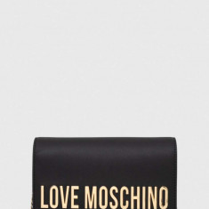 Love Moschino poseta culoarea negru