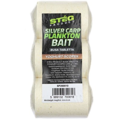 Tableta Plancton STEG Busa, Yoghurt Scopex, 3buc/pac foto