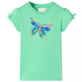 Tricou pentru copii, verde deschis, 128
