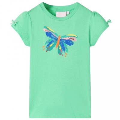 Tricou pentru copii, verde deschis, 128 foto